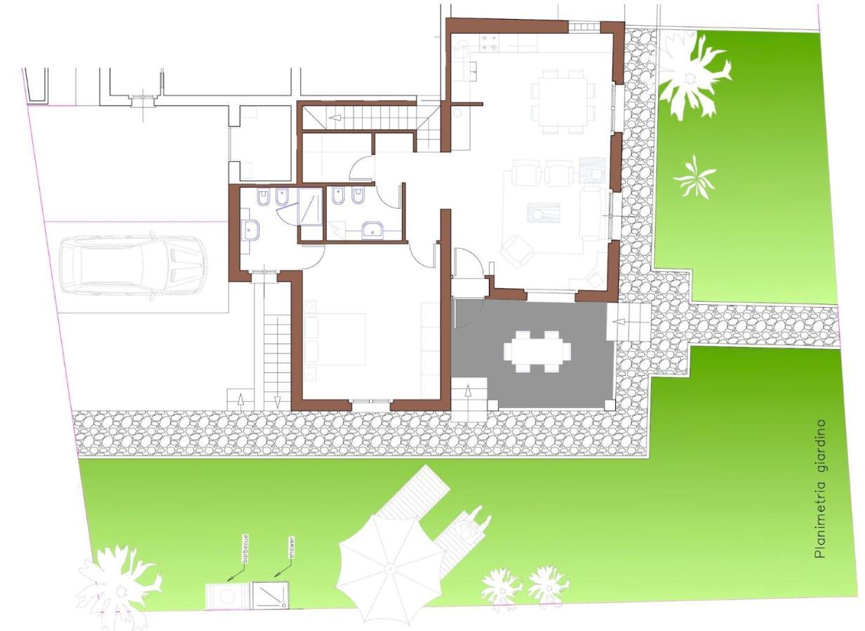 Villa Parenzo 150Mt Dal Mare 8Min Piedi Dal Centro Poreč Eksteriør bilde